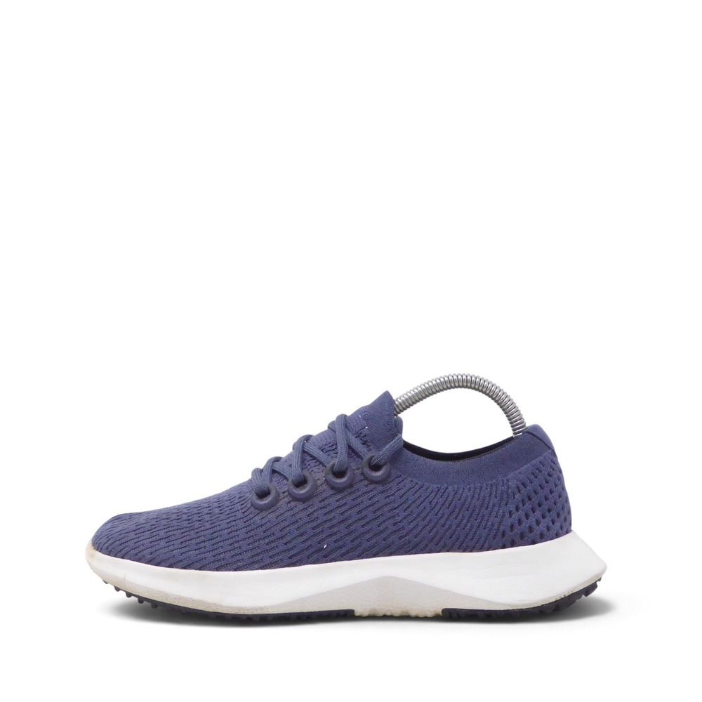 Allbirds Womens Tree Dasher 2 Running Shoes Blue Lace Up 8.5